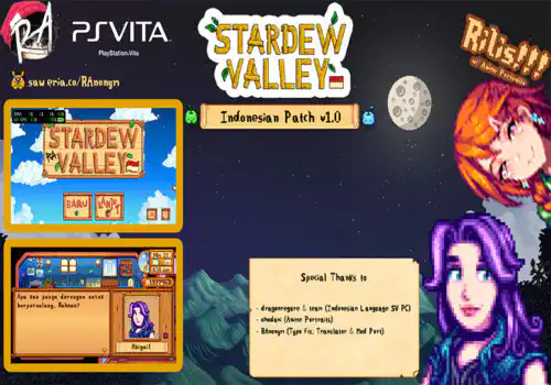 Cover Stardew Valley Bahasa Indonesia [PS VITA]