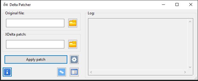 Tampilan Aplikasi xDelta